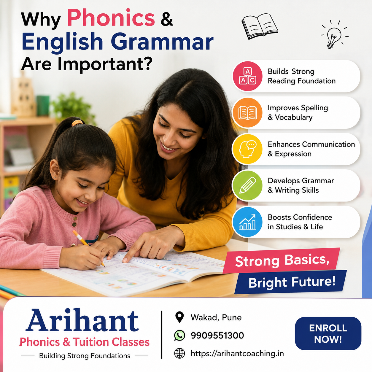 Why Phonics & English Grammar Are Important for Kids